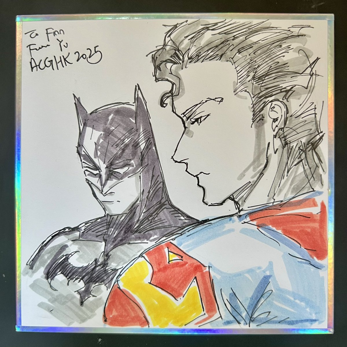 striyuyu's tweet image. superbat for a friend :D
