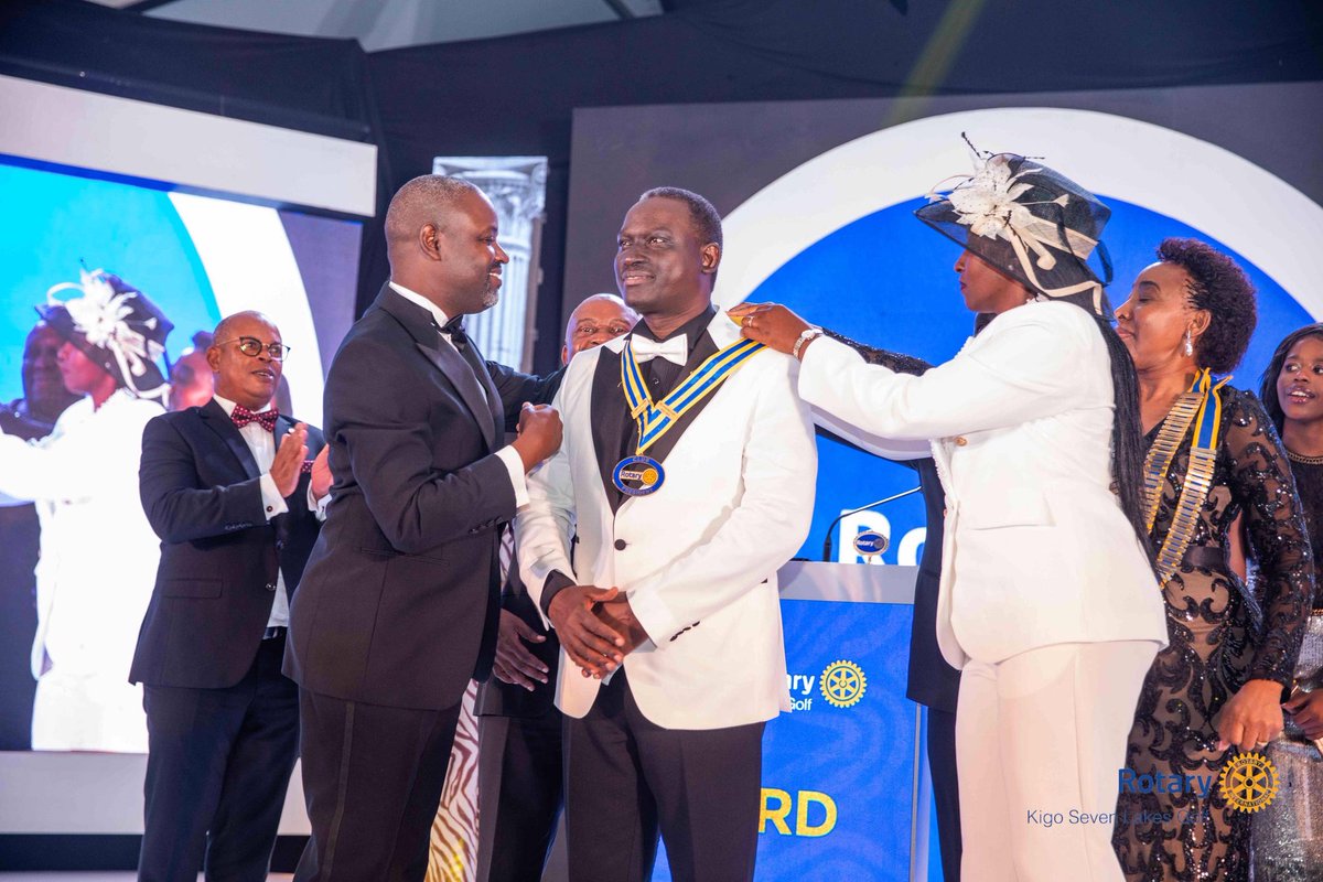 When RIDE <a href="/Emmanuel_Rotary/">Emmanuel Katongole</a> Katongole and CP Dr. Jimmy <a href="/Jdmugerwa/">Jimmy . D mugerwa</a> visited me at <a href="/nextmediaug/">Next Media</a>, I didn’t know that moment would plant a Rotary seed in me.

Tonight, I was installed as President of <a href="/Kigo7Lakes/">Kigo 7 Lakes Golf Rotary Club</a>, a club so dear to me, where purpose is actioned, and heart is put into