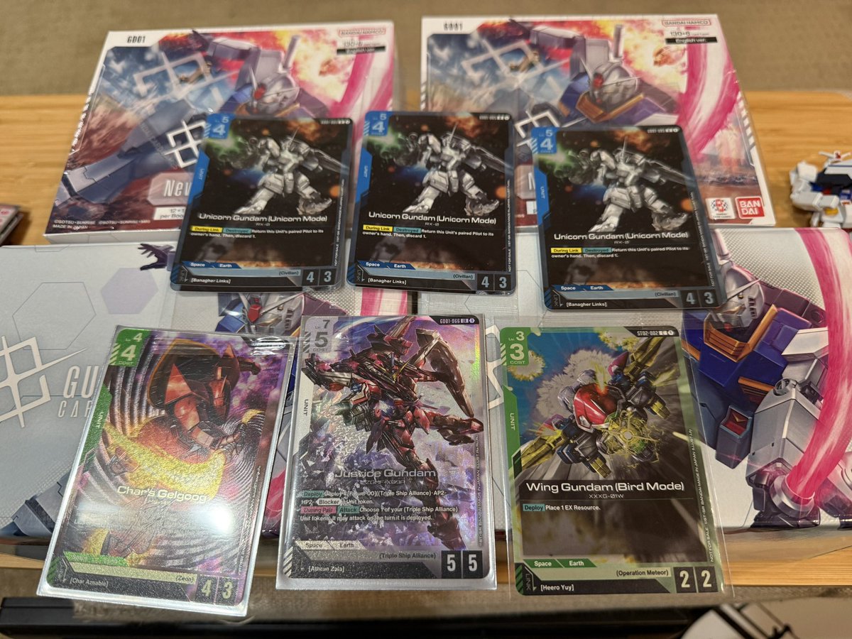 franalations23's tweet image. Had a amazing @GUNDAM_GCG_ENG release date! Hope y’all did too 🫡🤓🤘🏻