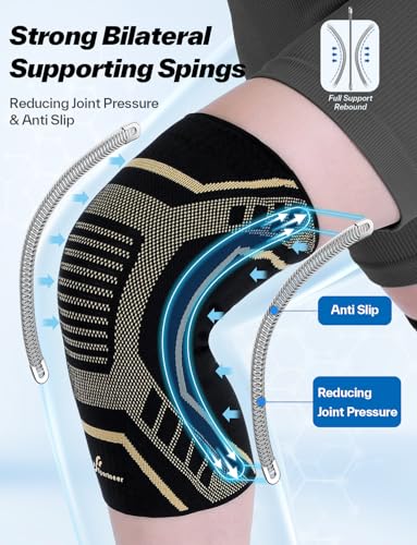 🦵Copper Knee Brace-Compression Sleeve with Side Stabilizers - (Black-Copper(a pair), now $9.99 via Amazon

⬇️ 50% Price Drop

🔗 - amzn.to/455rU4m

#LRDeal | #AD