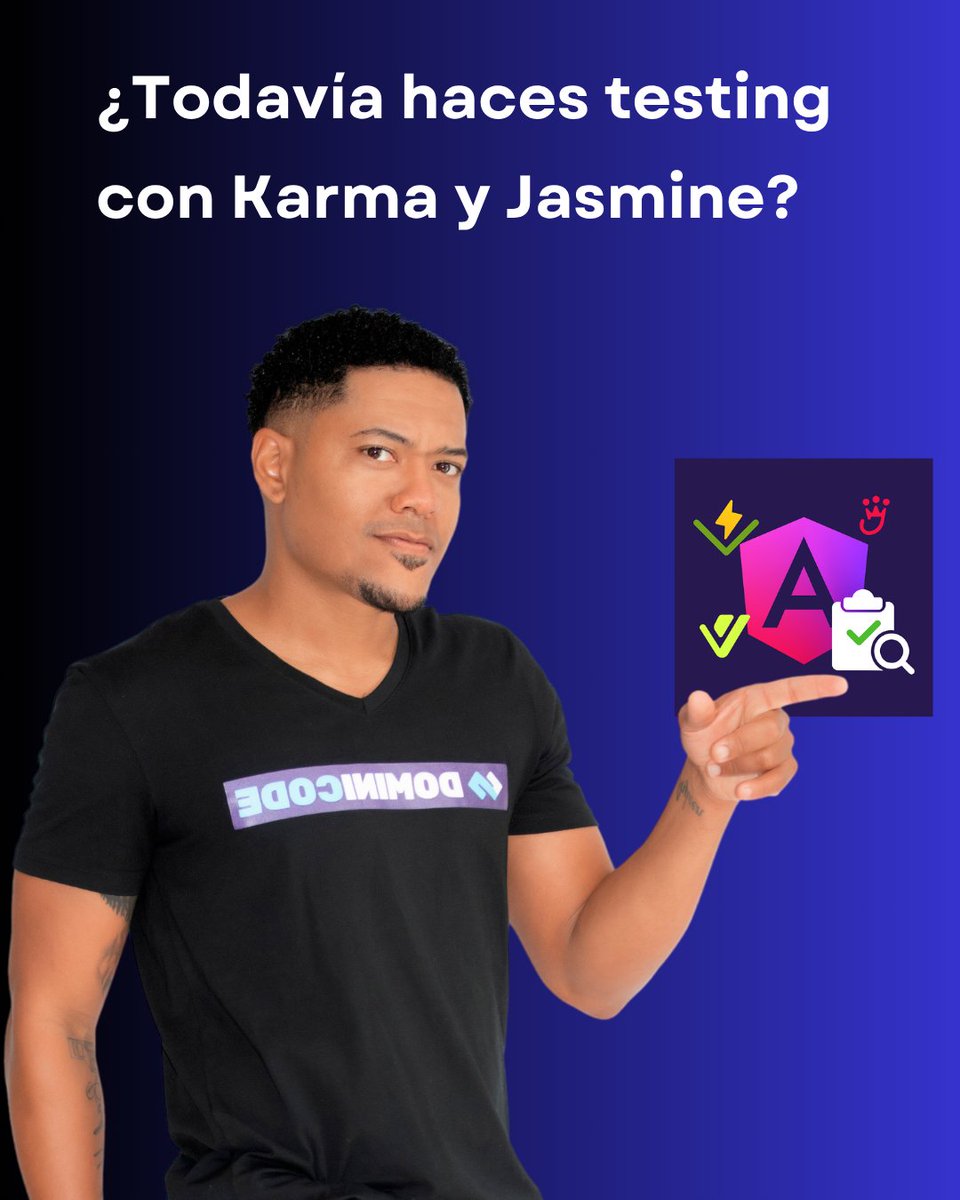 domini_code's tweet image. Con este libro aprenderás a escribir tests claros, rápidos y mantenibles usando Jest + Testing Library + Signals.

Disponible ahora en angular-tests.dev

🧪 Porque el testing no frena. Acelera.

#Angular #Jest #TestingLibrary #FrontendTesting #Angular20 #DesarrolloWeb
