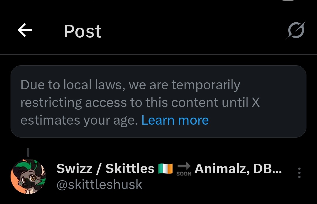 skittleshusk's tweet image. Don't interact with this minor!