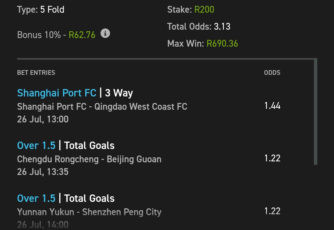 tembisaonlyn's tweet image. 3 odds served @Easybet_SA
✅Copy my bet:easybet.co.za/sports?bookedB…
✅Code:325578
Register using my Promo code TUMI50
👉ebpartners.click/o/4yinkR?lpage…
18+ T+C's apply