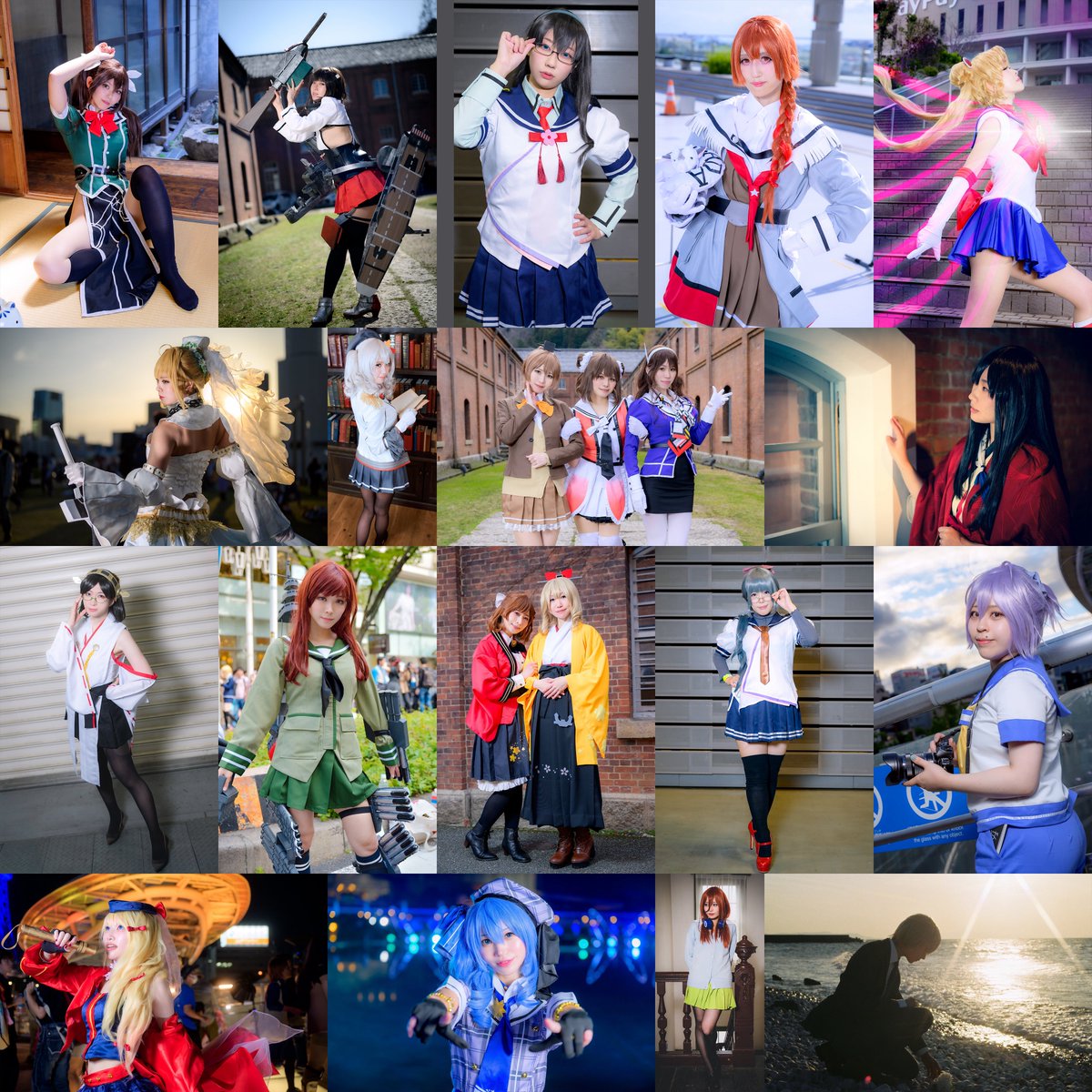 近畿住みで東京、名古屋から博多までフラフラしてる平日休みの民
イベントが多いですが個撮やポトレも良ければ是非！
相変わらず艦これ多めながら、可愛いのも格好イイのも色々撮りたいのでよろしくお願いします！

#カメラプロフ
#レイヤーさんと繋がりたい
#カメラマンさんと繋がりたい