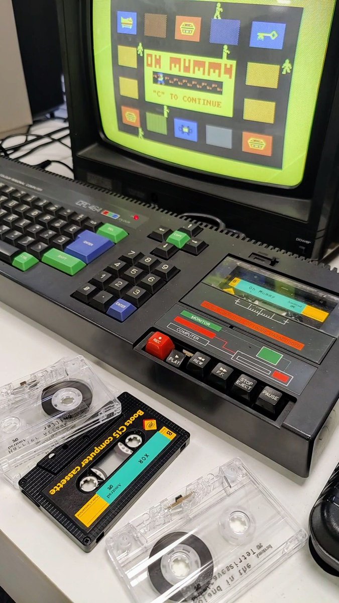 MuseumComputing's tweet image. We are open today! Come and enjoy our extensive collection of computers 🖥️ and consoles 🕹️ from the 1970s, '80s, ’90s and more! Entertainment, education and nostalgia awaits you!
Saturdays 9:30am to 5pm
Adult £5 Child £3 Family £12
#Swindon #computer #retrogaming #museum