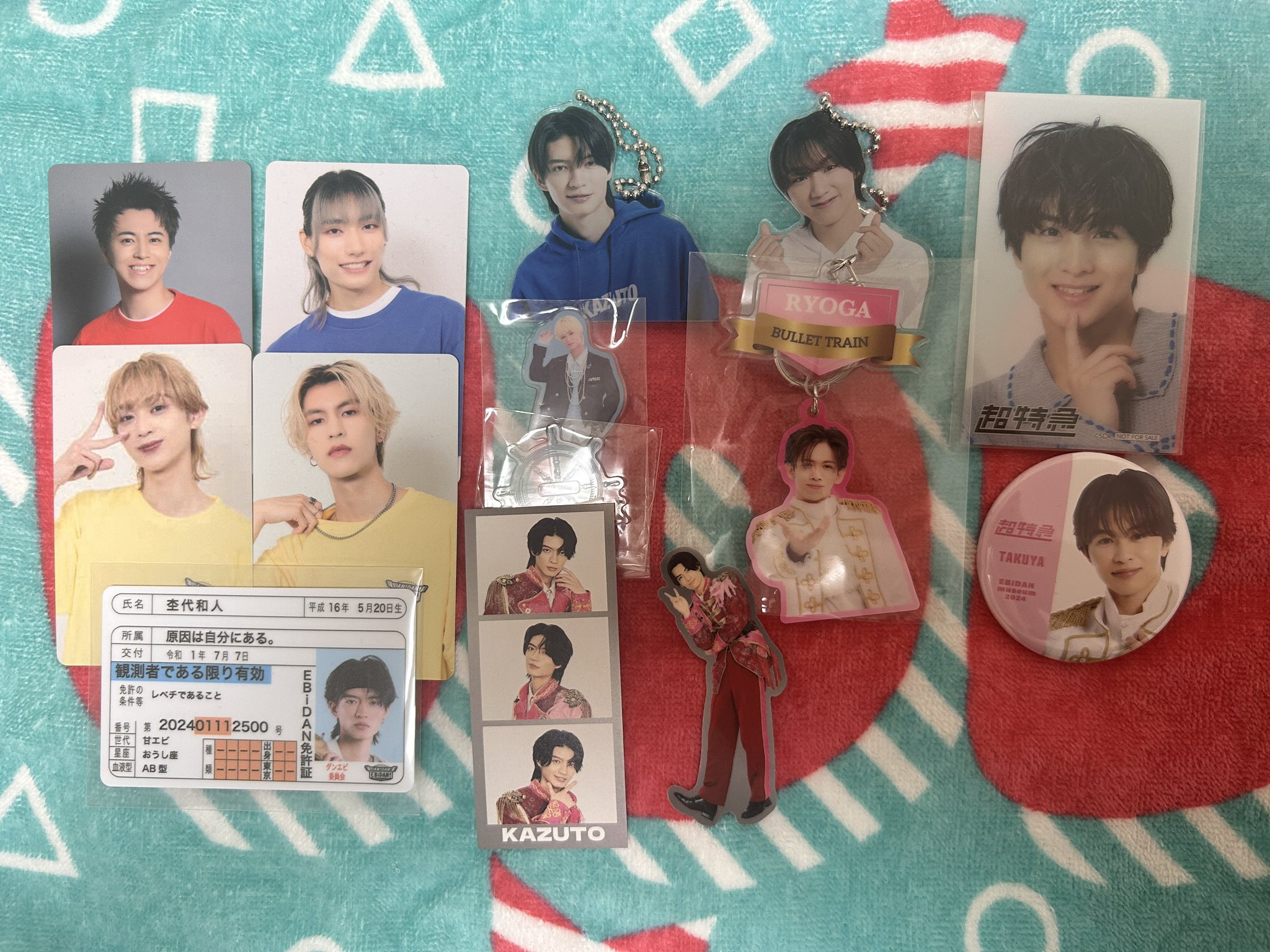 ダンエビ EBiDAN 写ルンです 生写真 サイン入り FUMINORI EBiDAN冠レギュラー番組「DAN! DAN! EBiDAN!」オフィシャル
