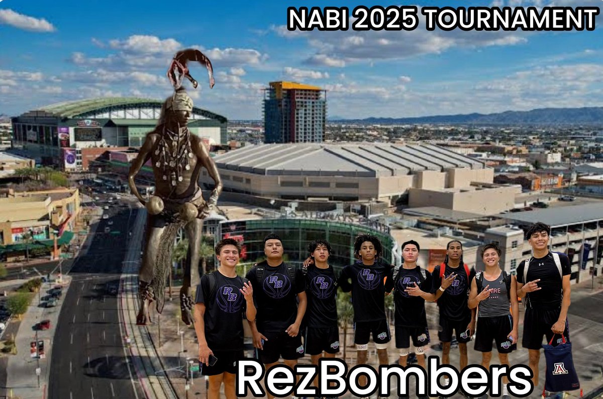 AzStormCamacho's tweet image. Good luck to Sergio Gonzales, Simon Gonzales, and the RezBombers as they prepare to battle in the Final Four of the NABI 2025 Tournament at the PHX ARENA starting at 10:30am tomorrow. Championship game is at 5pm tomorrow. @az_storm44 @GreggRosenberg1