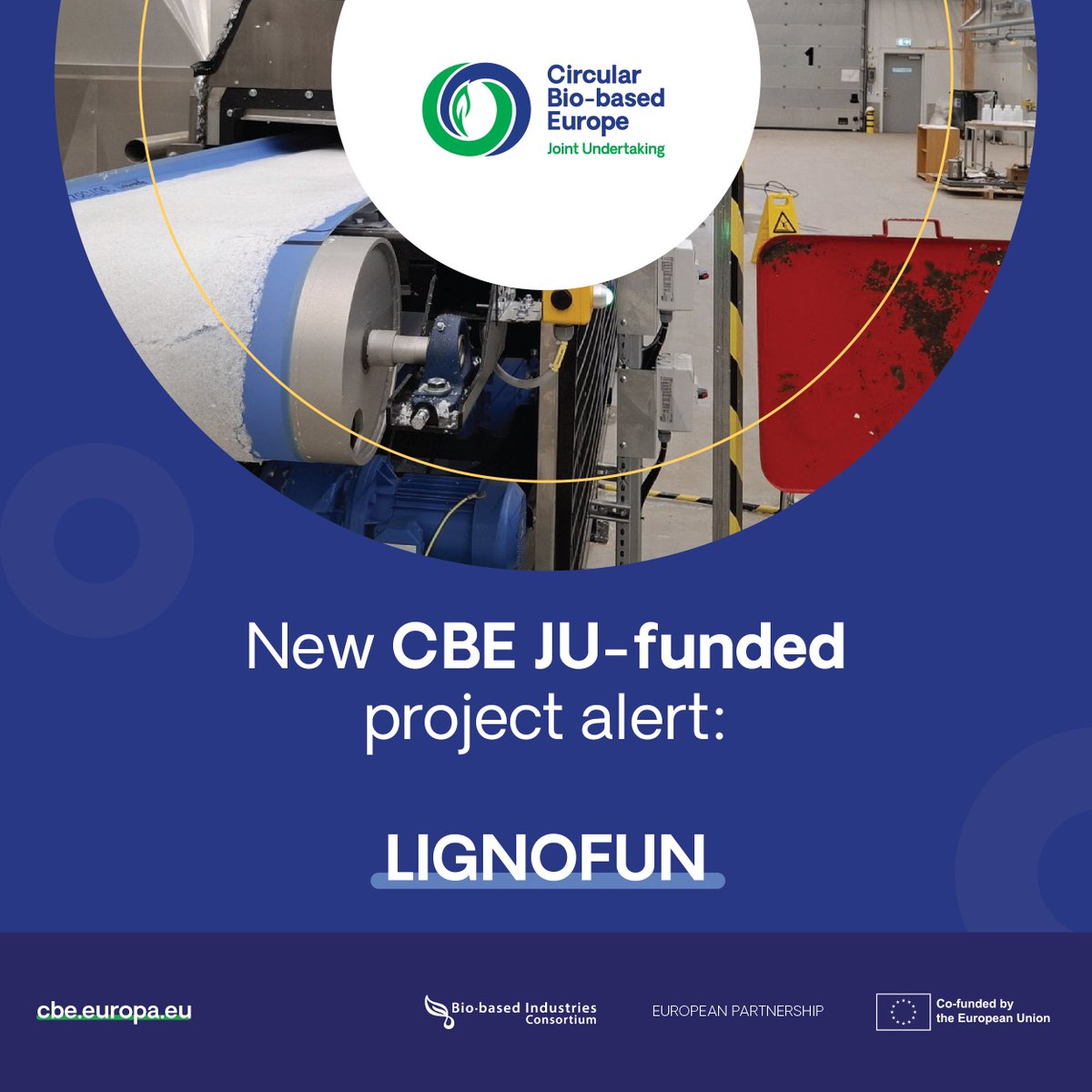 CBE_JU's tweet image. Say hello to the CBE JU-funded LIGNOFUN project. A new project working towards replacing fossil-based chemicals with #biobased alternatives derived from lignin, one of the most underused resources in the paper industry. 🌱🧪
cbe.europa.eu/projects/ligno…