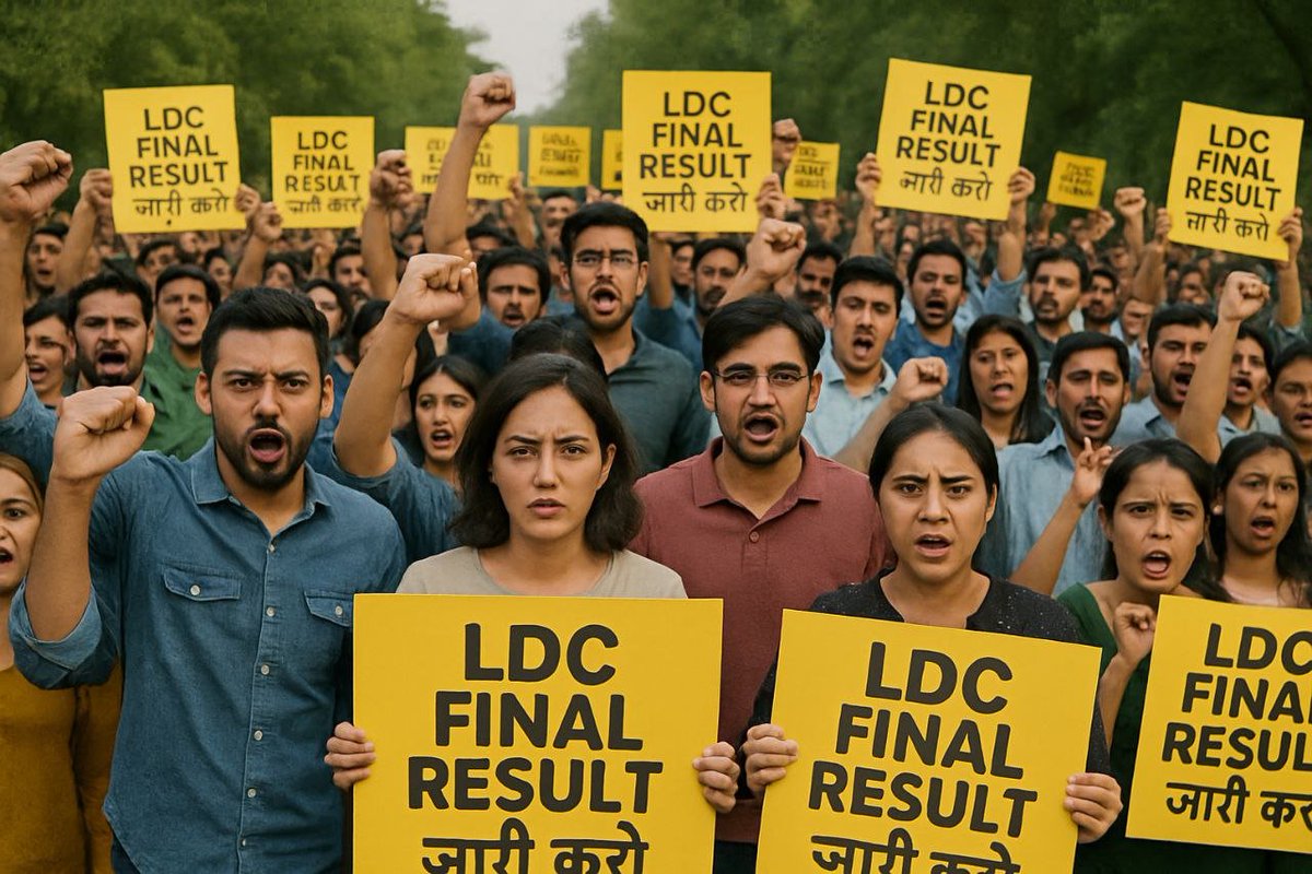 DBS77 (@s12k77) on Twitter photo फरवरी 2023 से शुरू हुआ हमारा इंतजार LDC बनने का ओर आज जुलाई 2025 चल रहा है ।। ओर कितना दुख सहना पड़ेगा #LDC वालो को ।। कृपया अब तो भर्ती पूरे करे ।।
#RSSB_LDC_भर्ती_पुरी_करो
<a href="/RajCMO/">CMO Rajasthan</a> <a href="/alokrajRSSB/">Alok Raj</a> <a href="/rajeduofficial/">Dept of Education, Rajasthan</a> <a href="/RahulGandhi/">Rahul Gandhi</a>
<a href="/EduMinOfIndia/">Ministry of Education</a> फरवरी 2023 से शुरू हुआ हमारा इंतजार LDC बनने का ओर आज जुलाई 2025 चल रहा है ।। ओर कितना दुख सहना पड़ेगा #LDC वालो को ।। कृपया अब तो भर्ती पूरे करे ।।
#RSSB_LDC_भर्ती_पुरी_करो
<a href="/RajCMO/">CMO Rajasthan</a> <a href="/alokrajRSSB/">Alok Raj</a> <a href="/rajeduofficial/">Dept of Education, Rajasthan</a> <a href="/RahulGandhi/">Rahul Gandhi</a>
<a href="/EduMinOfIndia/">Ministry of Education</a>
