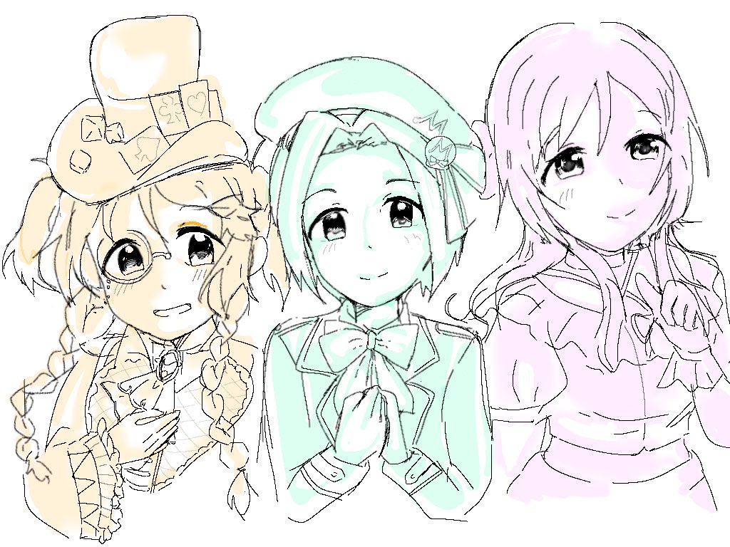 KOMATU_000's tweet image. #アイマス20周年おめでとう
お知らせ色々あったけどかけた〜 20周年おめでとうございます