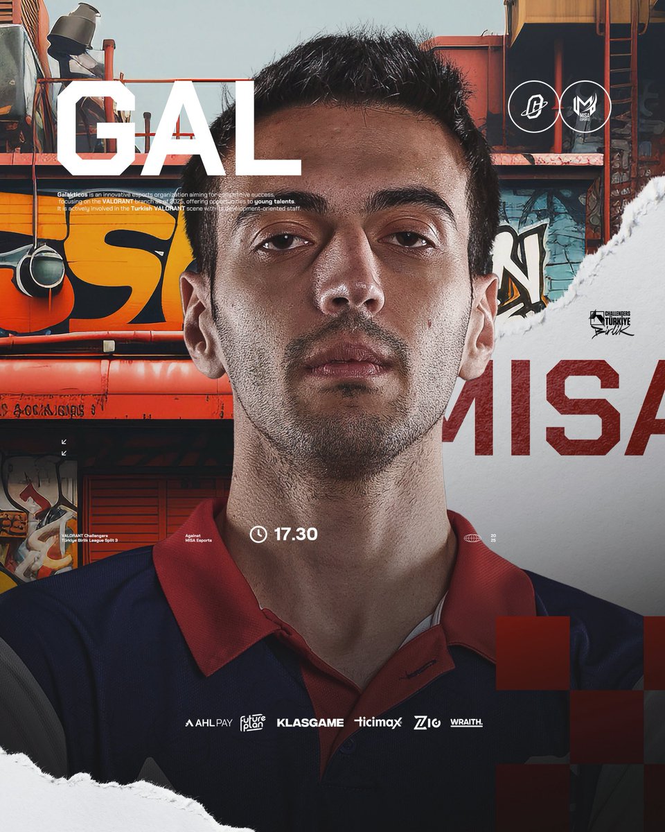 AHL Pay Galakticos (@teamgalakticos) on Twitter photo PLAY-OFF İÇİN SON ÇIKIŞ! 💪🏼
VALORANT Challengers TR: Birlik Ligi 2025 Split 3’de <a href="/misaesports/">Misa Esports</a> ile karşılaşacağız!
🕗 17.30 PLAY-OFF İÇİN SON ÇIKIŞ! 💪🏼
VALORANT Challengers TR: Birlik Ligi 2025 Split 3’de <a href="/misaesports/">Misa Esports</a> ile karşılaşacağız!
🕗 17.30