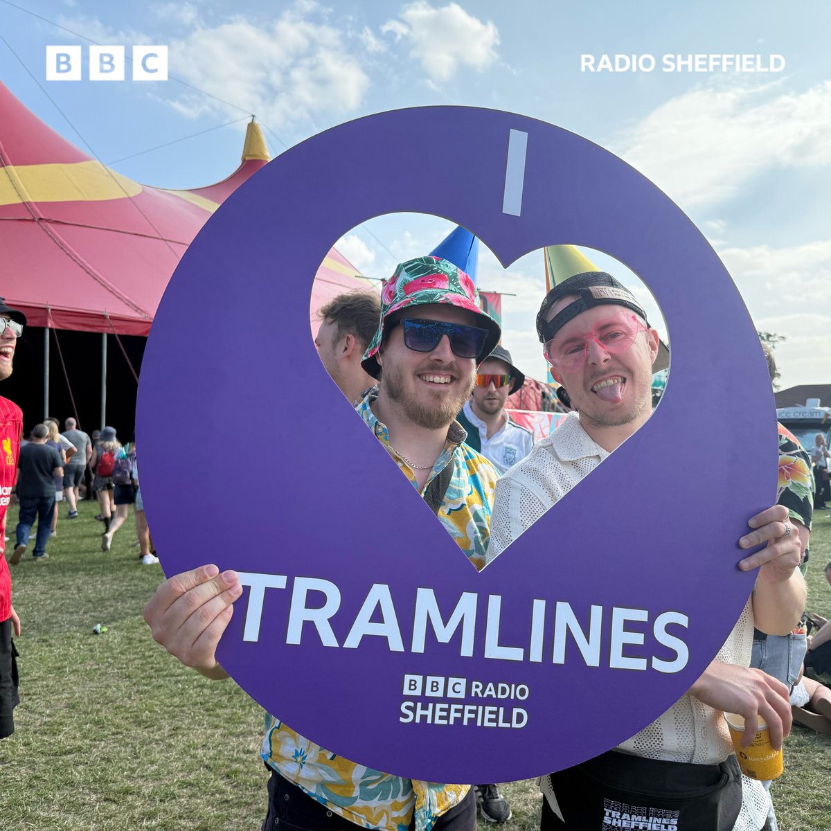 BBCSheffield's tweet image. Tramlines Day 2, lets do this! 馃檶
Lots happening in Hillsborough Park and at the Tramlines Fringe events across the city too! 馃槑
#Tramlines | @tramlines