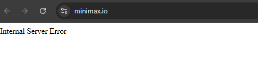 abdeldevops's tweet image. Hey @MiniMax__AI your website is down !