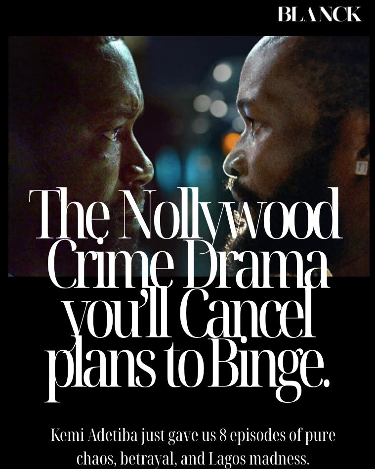 BlanckDigital's tweet image. Cancel your plans-- To Kill a Monkey is what you should watch this weekend,
Lagos crime, toxic bromance, betrayal and Cliffhangers that will have you screaming.
we reviewed it, Read Here
blanck.uk/post/to-kill-a…
#tokillamonkey #kemiadebita #MovieReview