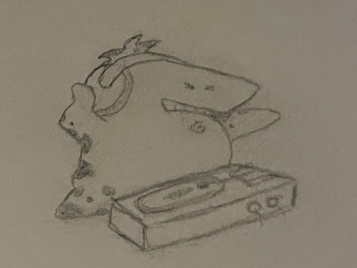 DSDownloadPlay's tweet image. i cant fucking draw traditionally bro