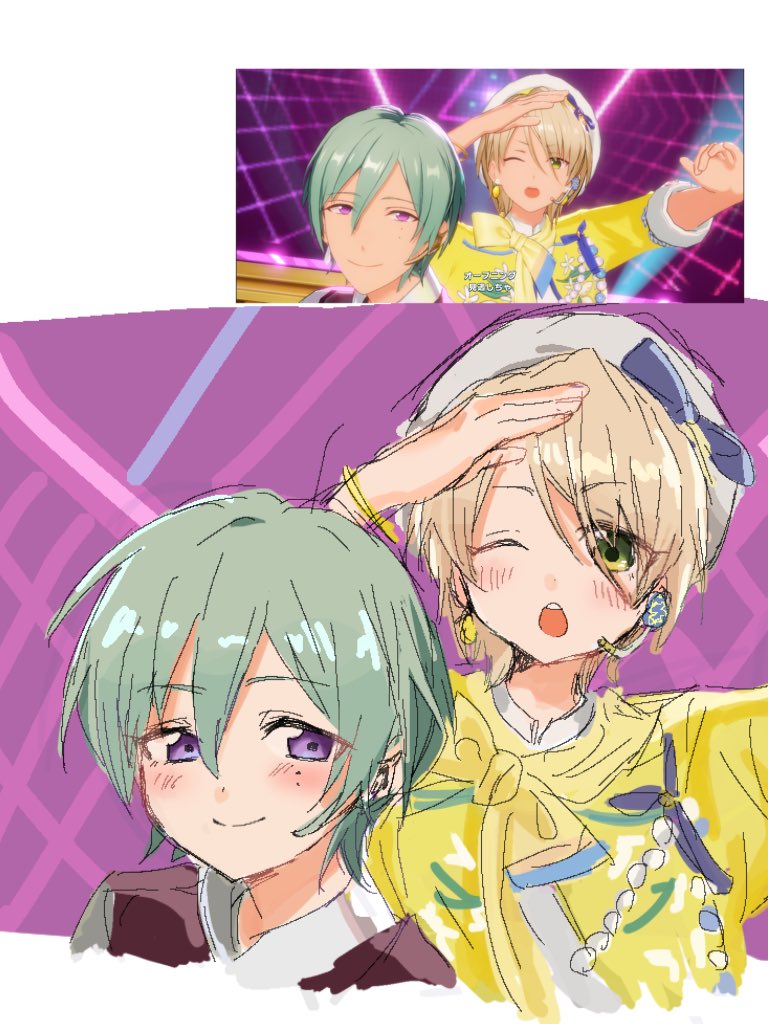gyu_gyu_chanpu's tweet image. MVを自分の絵で描くやつ