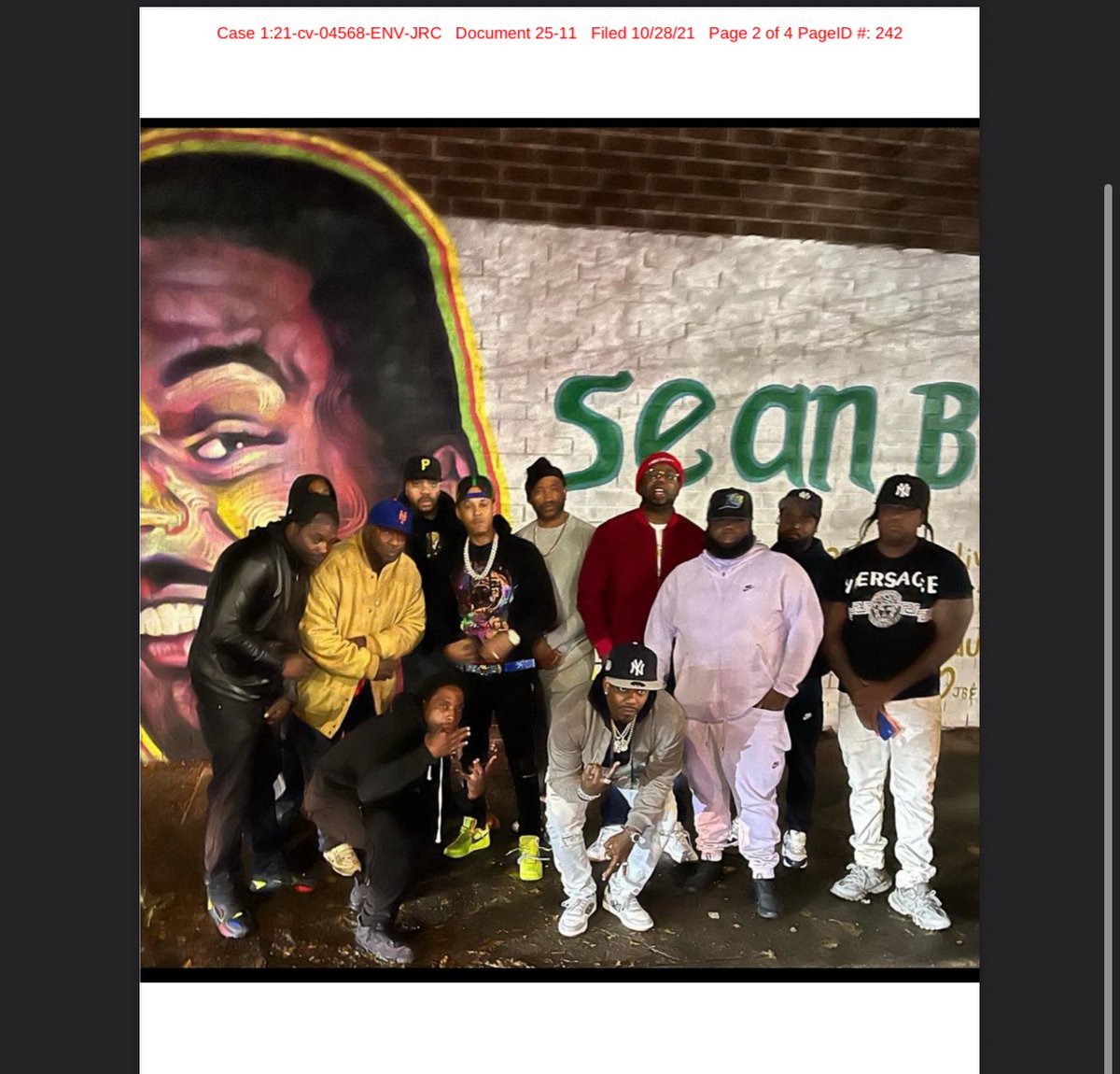 EXECUTIVEXMEDIA's tweet image. Exhibit of Nicki Minaj holding the MAKKS gang signs has been filed as an exhibit in Jennifer Hough vs Nicki Minaj case due July 31.
