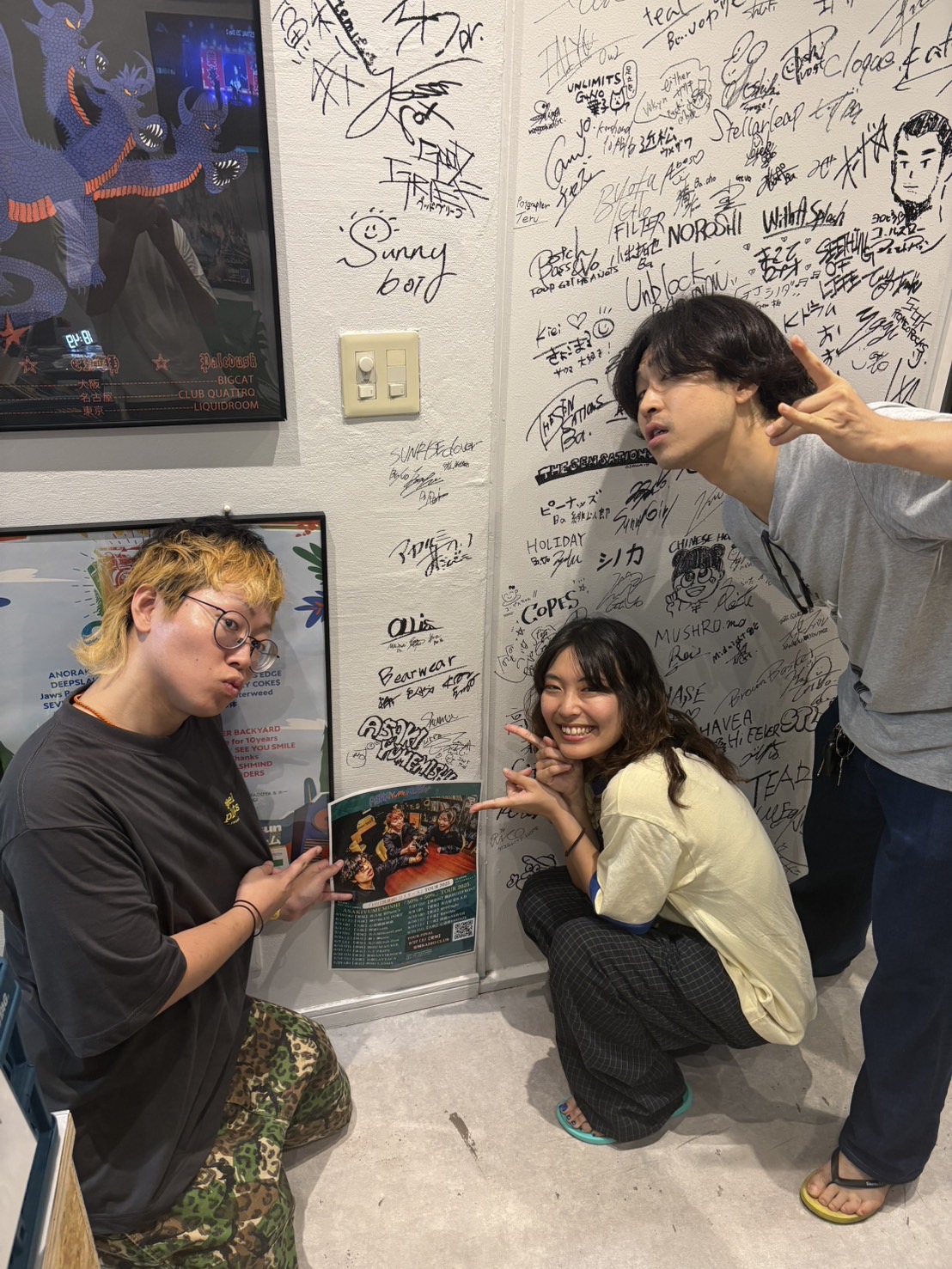 LYKN ASIATOUR TOKYO サイン入りポスター LYKN ASIA TOUR IN TOKYO 直筆サイン入りポスター その他