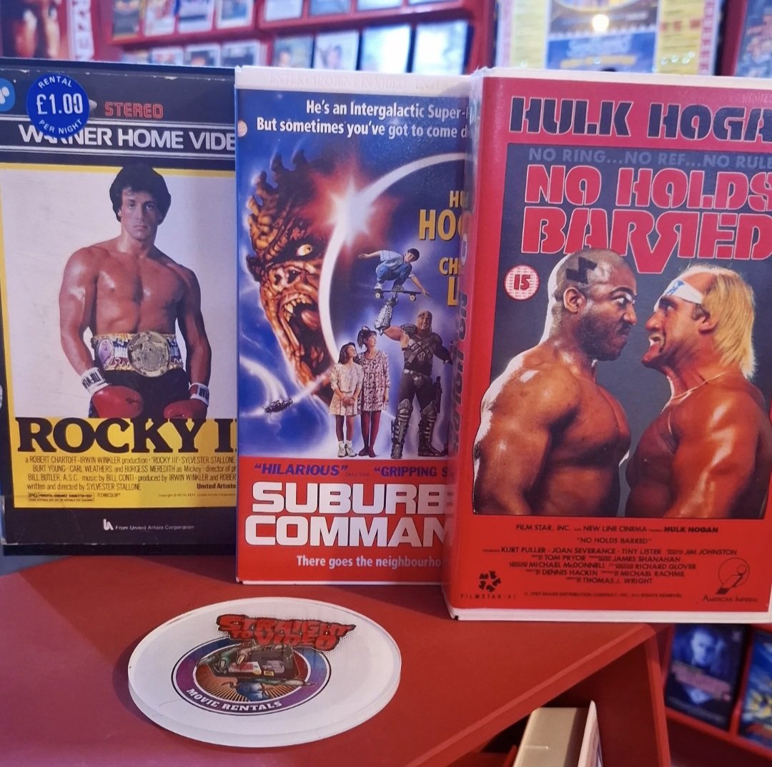 80sVideoShop's tweet image. Today we're Training, saying our prayers and eating Vitamins!
We're open today and tomorrow from 11 till 3pm brutha!