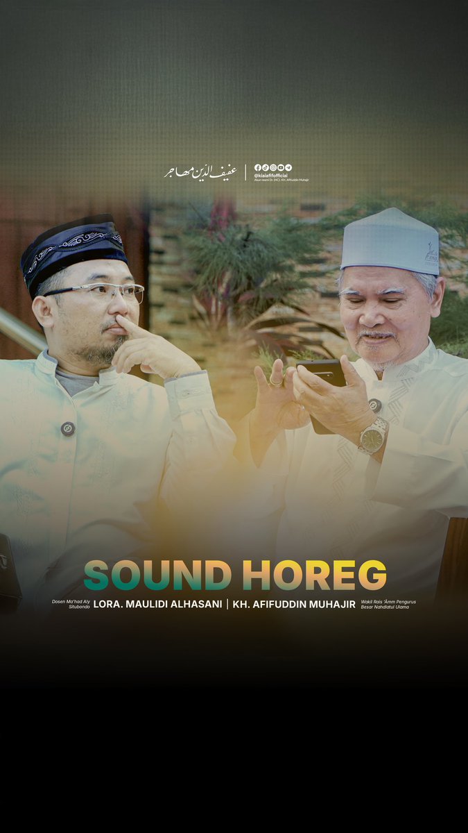 Sound Horeg • Podcast
.
Selengkapnya di:
Tiktok: vt.tiktok.com/ZSSRuCLqJ/
YouTube: youtu.be/jhGHQfYtFnI
.
#kiaiafifofficial #soundhoreg #islamicposts #hijrah #ulamanusantara #fatwaharam #sound #dakwah #Nahdlatululama #sunnah #santri