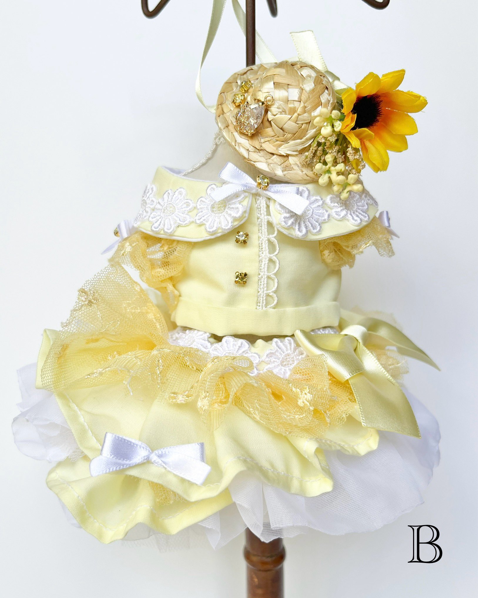 【特別セット】　修道着　GOLD＆SILVERドレス　１６cm　ぬい服 ゆばさぶ on X: 