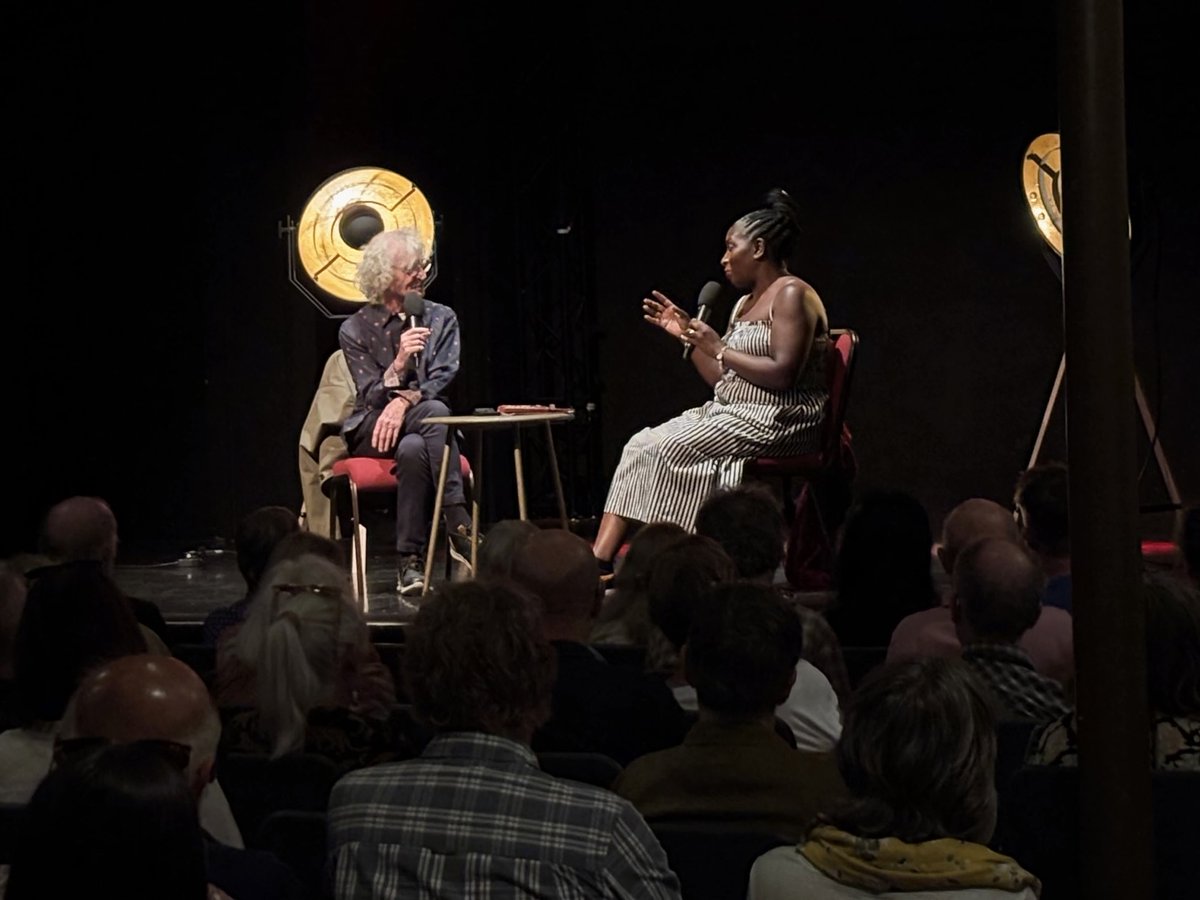 Huge thanks to everyone who joined us for last night's launch of Reggae Bridport. And, in particular, to photographer Adrian Boot and V&amp;A curator Jacqueline Springer for such a stimulating 'in conversation' beforehand. Exhibition open until 13 Sep bridport-arts.com/event/reggae-b…