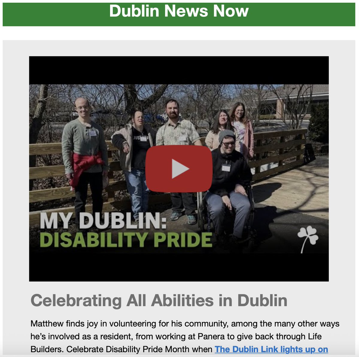 Dublin Ohio (@dublinohio) on Twitter photo 🧁 Fireplaces, festivals and futuristic friends — here’s what’s happening in Dublin this week! ☘️
💚 Meet Matthew for Disability Pride Month
🔥 Sneak a peek at the DCRC Refresh
🤖 DubBot patrols the Rock Cress Garage
🎟️ Get ready for the <a href="/DublinIrishFest/">Dublin Irish Fest</a>
📲 Stay in the know ➡️ 🧁 Fireplaces, festivals and futuristic friends — here’s what’s happening in Dublin this week! ☘️
💚 Meet Matthew for Disability Pride Month
🔥 Sneak a peek at the DCRC Refresh
🤖 DubBot patrols the Rock Cress Garage
🎟️ Get ready for the <a href="/DublinIrishFest/">Dublin Irish Fest</a>
📲 Stay in the know ➡️