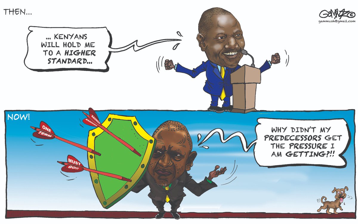 kiddoGAMMZ's tweet image. #RutoMustGo Mbona... Cartoon for @StandardKenya @KTNNewsKE @ktnhome_
