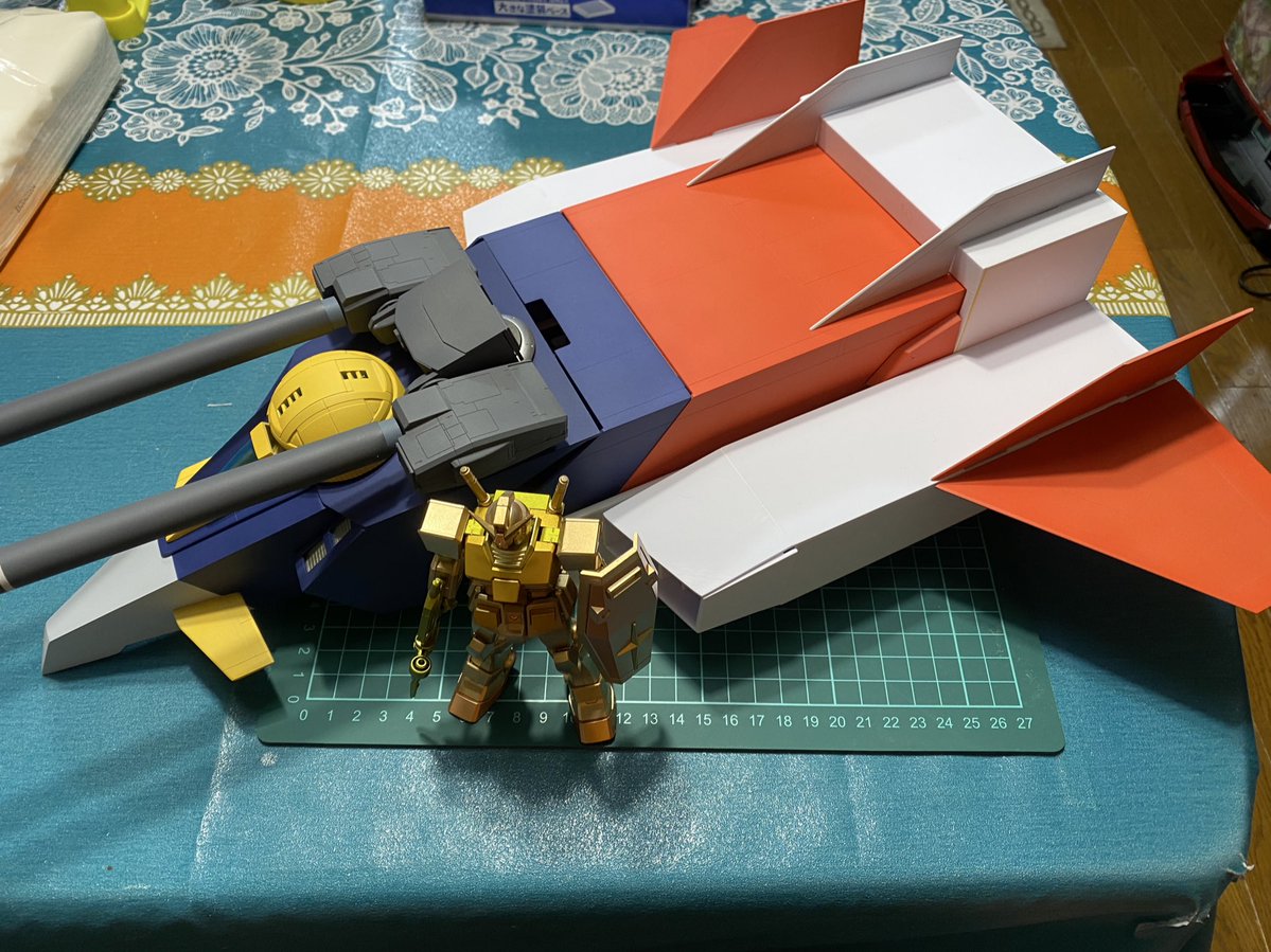 larry8176's tweet image. #1/48メガサイズGアーマー計画
その25.5
あのボール紙メガサイズGアーマーからはや2ヶ月。さぁ皆さん究極の1/48メガサイズGアーマーが姿を現し出してきましたよ😆
分離、合体、ラジコン走行。そして超ビッグサイズ。