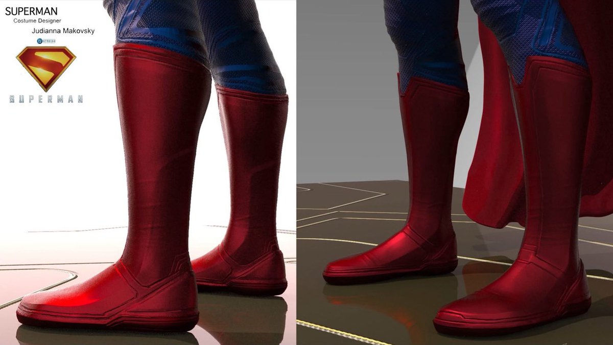 DCLegacy_'s tweet image. Les concepts arts officiels du costume de #Superman réalisés par Constantine Sekeris !