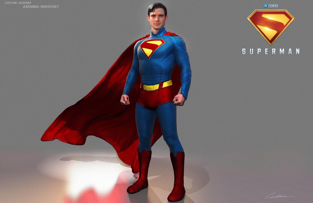 DCLegacy_'s tweet image. Les concepts arts officiels du costume de #Superman réalisés par Constantine Sekeris !
