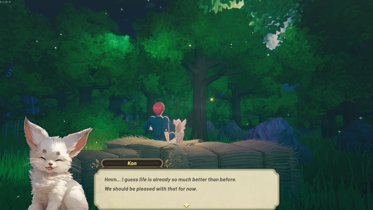 TalesOfSeikyu's tweet image. Seikyu is a fresh start for you and Kon! Take your time getting to know the villagers, personalising your new farmhouse, and uncovering yokai transformations 😌
#ScreenshotSaturday #TalesOfSeikyu