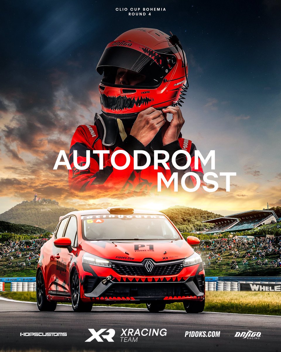 Round 4 of the Clio Cup Bohemia at Autodrom Most 🇨🇿
Let’s go racing! 🐉