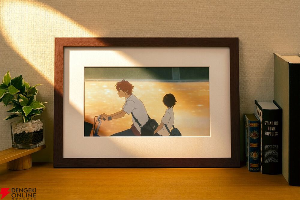 アニメ映画『時をかける少女』2つの名シーン（二人乗り/相合傘）が複製