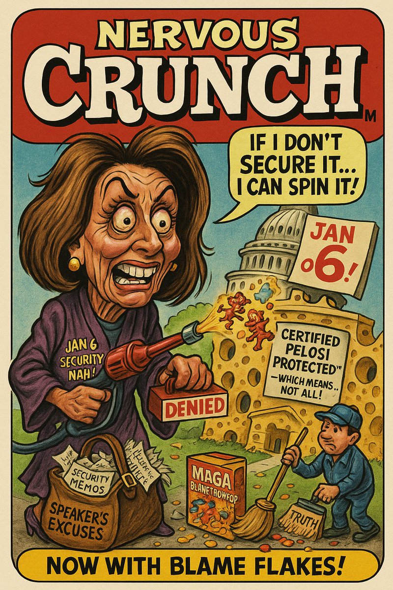 Good Saturday morning, my fellow Patriots🇺🇸🇺🇸🇺🇸🇺🇸🇺🇸

We’re not forgetting. And we’re sure as hell going to hold her responsible.

Nancy Pelosi rejected the National Guard. She ignored the intel. Then she blamed everyone else.
