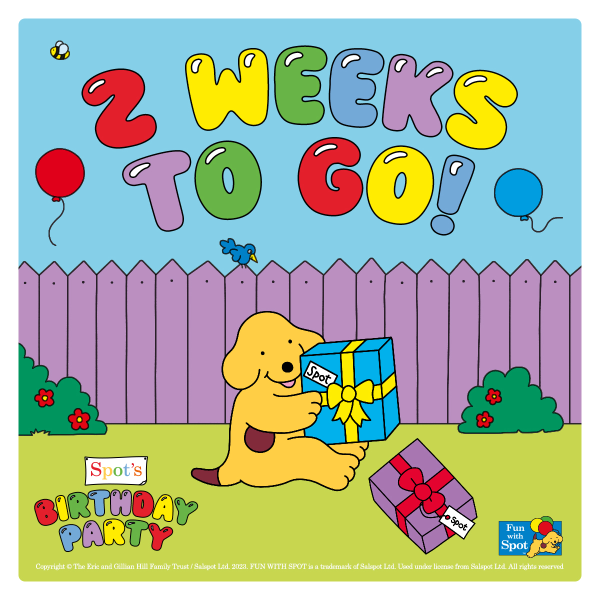 🎈🎁Make memories with the whole family, at this very special birthday party!
Spot's Birthday Party at #kingshallilkley 🗓️ 9 &amp; 10 August 🎟️ ow.ly/6hRU50WuGos
The perfect introduction to theatre for little ones – full of charm, love, and the magic of Spot ❤️