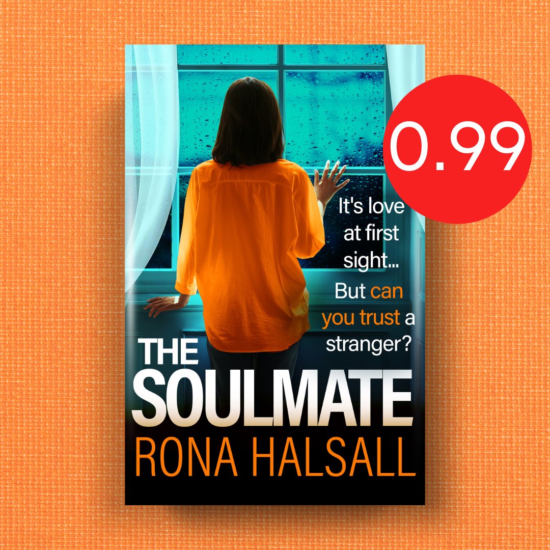 BoldwoodBooks's tweet image. 📚 0.99 DEAL 📚
'Great dark read that’s not to be missed!' ⭐⭐⭐⭐⭐ Reader review
'Another fabulous thriller from Rona Halsall who never disappoints' ⭐⭐⭐⭐⭐ Reader review
Start reading #TheSoulmate by @RonaHalsallAuth for 0.99 today! bit.ly/thesoulmatesoc…