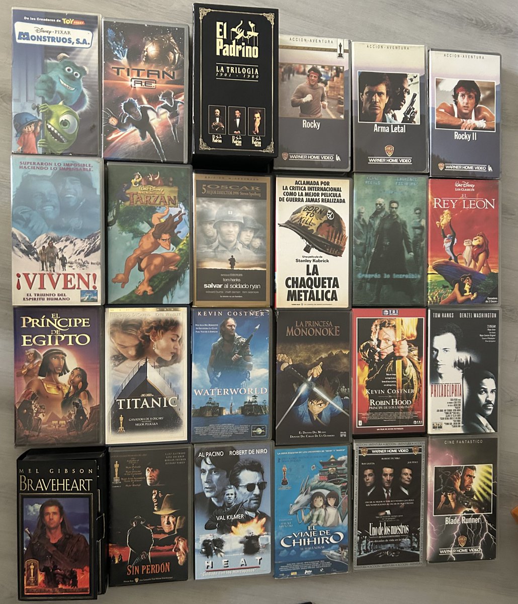 tecnostalgia's tweet image. Mi actual #VHS teca .

Alguna joyita creo que incluye ¿No?

#vivaelcine
