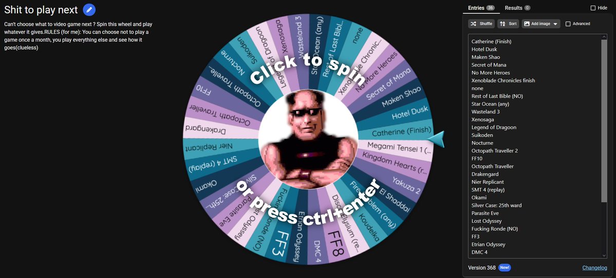 DickStone56's tweet image. Thread for myself so I can keep track of what I played, also it&apos;s a wheel so I might be obliged to play Ronde againt my will or dogshit like that