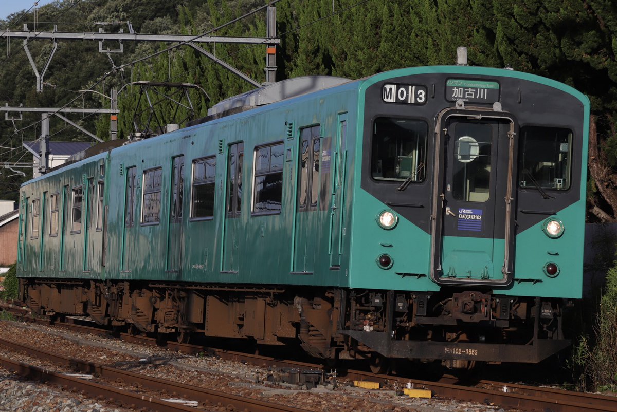 Jline22l_B11's tweet image. 定点103-3550
M2が死んじゃったのであとはM5,6,7の3本