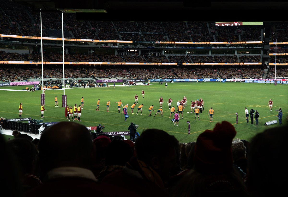 JacintaAllanMP's tweet image. A sea of red has taken over Melbourne.
40,000 British and Irish Lions fans are here in the sporting capital - bringing more than $90 million to our economy.
It’s all part of Victoria’s $40 billion visitor economy - supporting hundreds of thousands of local jobs in hospitality,…