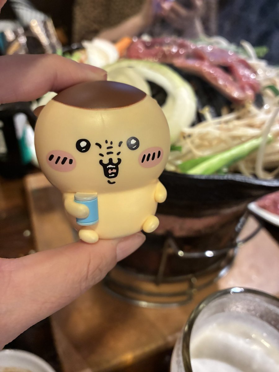 kuroneko_design's tweet image. 今日はくりまんじゅう先輩と肉を焼いてきました！
