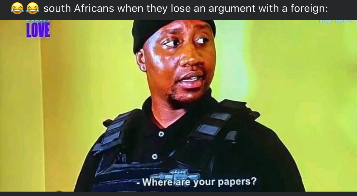 MalumeRichie's tweet image. Because why are you talking like you are here legally 😭🤣🤣🤣🤣