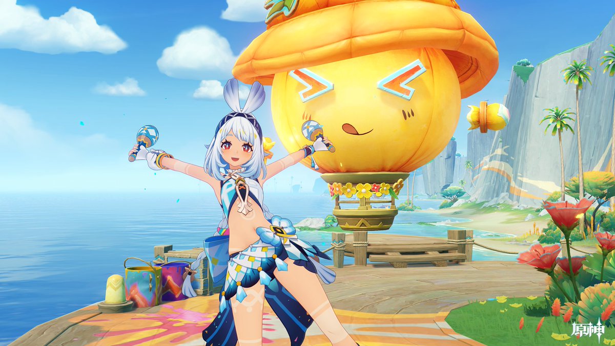 #原神 #原神写真部 
*素材来源为创作体验服，不代表最终上线的数值和效果，请以正式服内容为准