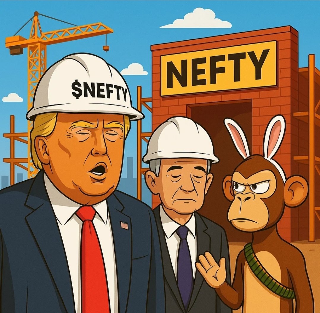 NeftyVibez's tweet image. Gm Nefty
Works behind the scenes..... soon you'll get to realize that $NEFTY never left.
Enjoy your weekend fams