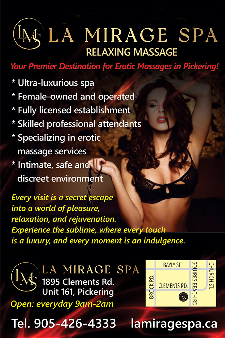 La Mirage Spa (@lamirage_spa) on Twitter photo Hey girls want a new place to call home. lamiragespa.ca loctaed in #Pickering Intimate , safe and discreet @lamirage_spa @wg6canada <a href="/WomensBestMag/">Womens Best Magazine Lifestyle ๐จ๐ฆ</a> <a href="/discreetnow/">Daniel Pawley</a> <a href="/CandyKissesCDA/">Candy Kisses</a> <a href="/discreetspas/">Discreetspas</a> @spalist_gta #bodyrub #massage #naked Hey girls want a new place to call home. lamiragespa.ca loctaed in #Pickering Intimate , safe and discreet @lamirage_spa @wg6canada <a href="/WomensBestMag/">Womens Best Magazine Lifestyle ๐จ๐ฆ</a> <a href="/discreetnow/">Daniel Pawley</a> <a href="/CandyKissesCDA/">Candy Kisses</a> <a href="/discreetspas/">Discreetspas</a> @spalist_gta #bodyrub #massage #naked
