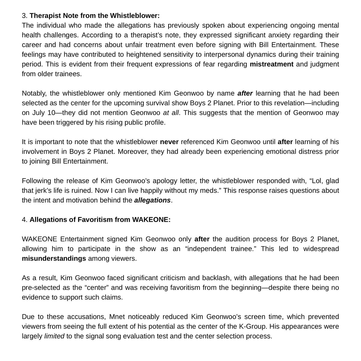 geonwoosfile's tweet image. CLARIFYING KIM GEONWOO ACCUSATIONS.

#KIMGEONWOO #김건우