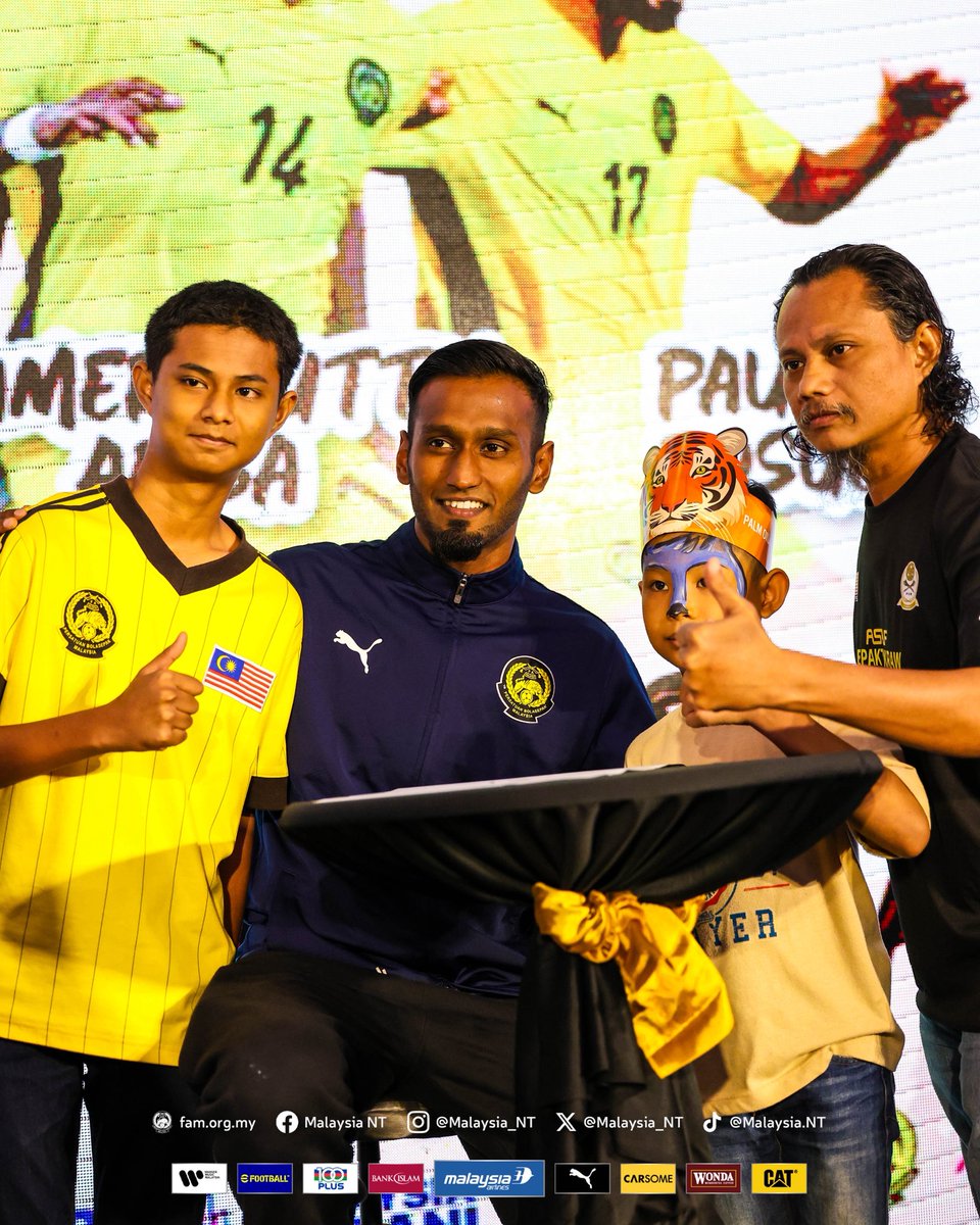 📸 Sekitar Majlis Meet &amp; Greet pemain skuad Harimau Malaya sempena Sambutan Hari Harimau Sedunia yang berlangsung di AEON Mall Shah Alam pada Sabtu (26 Julai).