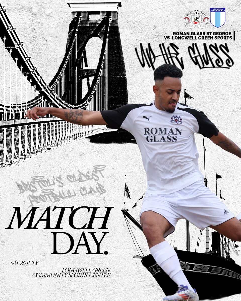 Roman Glass St. George ๐๐ช๐ด๓ ง๓ ข๓ ฅ๓ ฎ๓ ง๓ ฟ (@romanglassfc) on Twitter photo ๐๐๐๐๐๐๐๐
And pre-season comes to a close today as the Glass travel to Longwell Green for their final preseason friendly!
๐ <a href="/LongwellGreenFC/">Longwell Green Sports FC</a>
๐ Pre-Season
โฐ 13.00 KO
๐ Shellards Road , BS30 9DU
<a href="/bsoccerworld/">Bristol Soccerworld</a> <a href="/swsportsnews/">South West Sports News</a>
#UpTheGlass | #RGSG ๐๐๐๐๐๐๐๐
And pre-season comes to a close today as the Glass travel to Longwell Green for their final preseason friendly!
๐ <a href="/LongwellGreenFC/">Longwell Green Sports FC</a>
๐ Pre-Season
โฐ 13.00 KO
๐ Shellards Road , BS30 9DU
<a href="/bsoccerworld/">Bristol Soccerworld</a> <a href="/swsportsnews/">South West Sports News</a>
#UpTheGlass | #RGSG