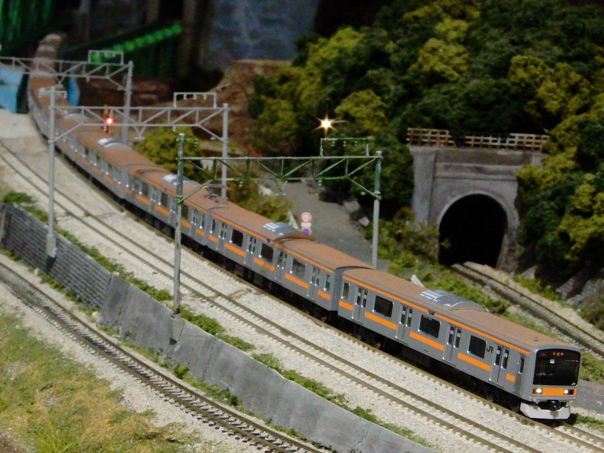 parr265's tweet image. 天の川(@nagi_ntrain)さんでの運転会！
ざっくりまとめてみた！

やっと手に入ったキハE120のオレンジ塗装かっこよすぎ✨もう1セット欲しいところ(^◇^;)